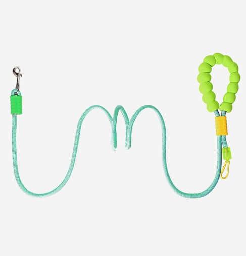 Hands-free adjustable waist dog leash for walking, running, and hiking. Durable nylon with a secure D-ring and padded handle for comfort-LUMINA