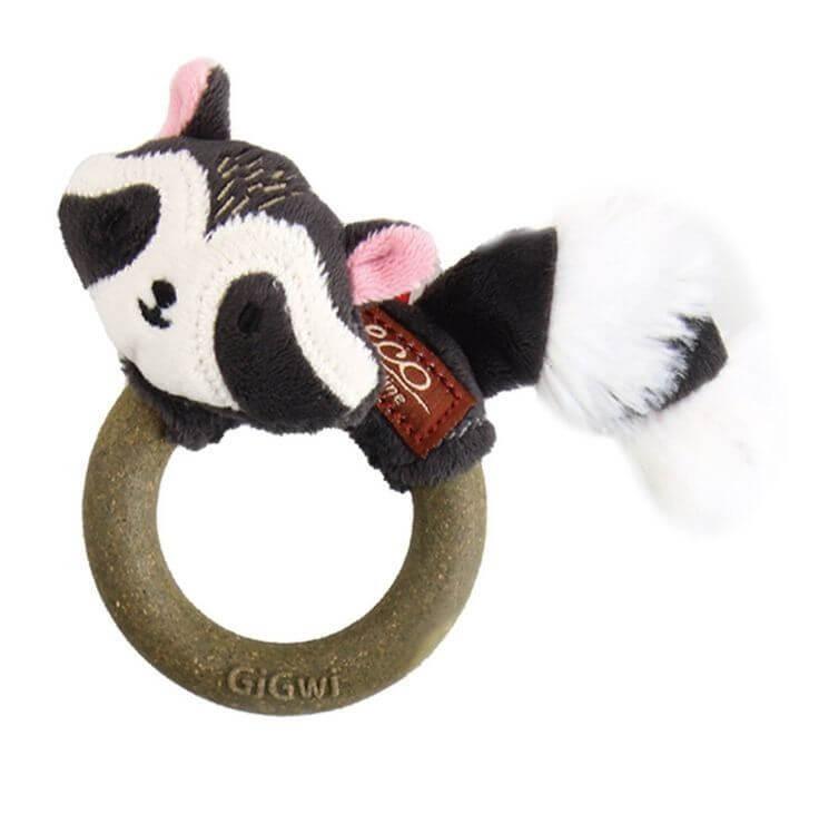Eco-friendly silvervine ring cat toy in fun animal shapes. Interactive and dental-friendly, designed to promote active play and oral hygiene for your cat-LUMINA