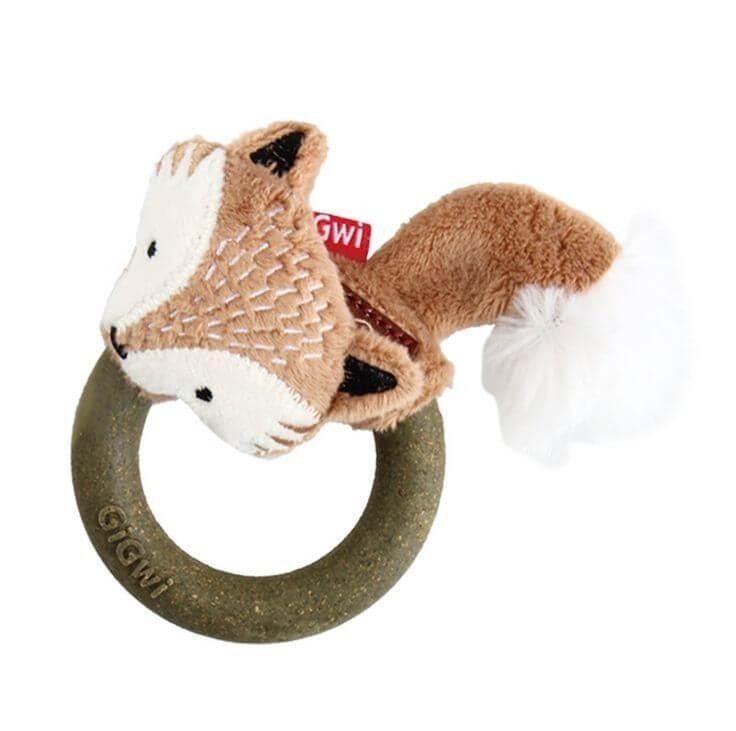 Eco-friendly silvervine ring cat toy in fun animal shapes. Interactive and dental-friendly, designed to promote active play and oral hygiene for your cat-LUMINA