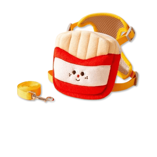 Snack Attack Dog Backpack -Dog Backpack with Traction Rope - Perfect pet travel accessory for outdoor adventures, featuring a durable design, pet carrier bag functionality, and stylish comfort- LUMINA