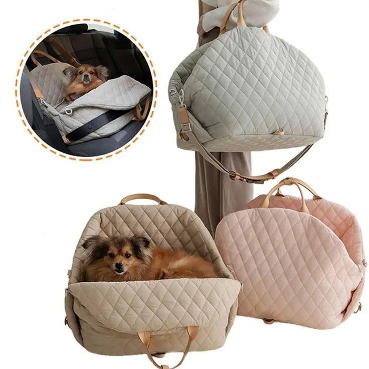 Versatile Pet Carrier Backpack - Foldable pet carrying bag for dogs and cats, portable pet carrier bag, stylish dog backpack, durable pet travel accessory, and essential pet supply-LUMINA