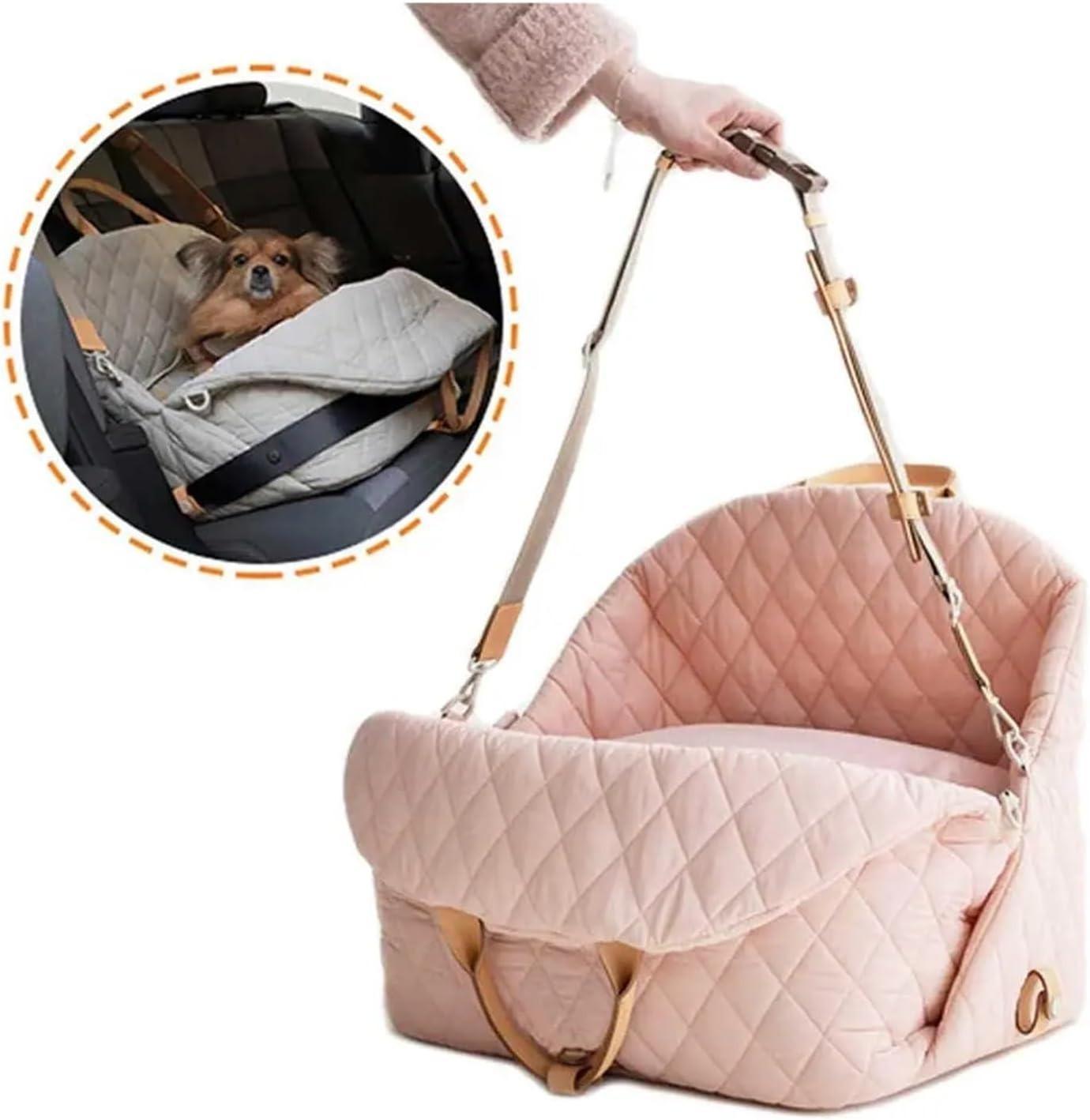 Versatile Pet Carrier Backpack - Foldable pet carrying bag for dogs and cats, portable pet carrier bag, stylish dog backpack, durable pet travel accessory, and essential pet supply-LUMINA