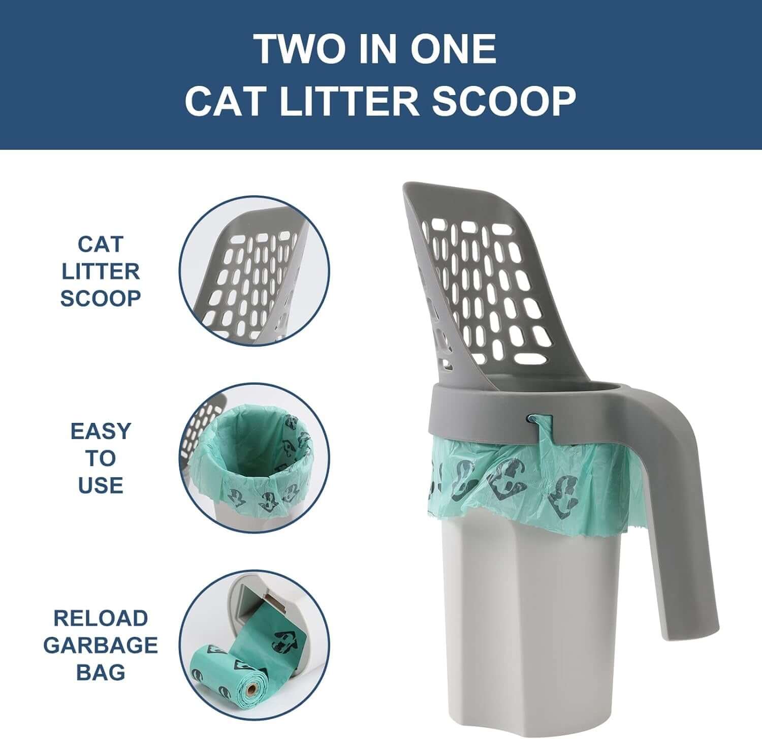 Portable Cat Litter Scooper - LUMINA