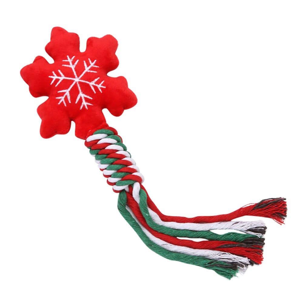 Festive Knot Dog Toys - LUMINA