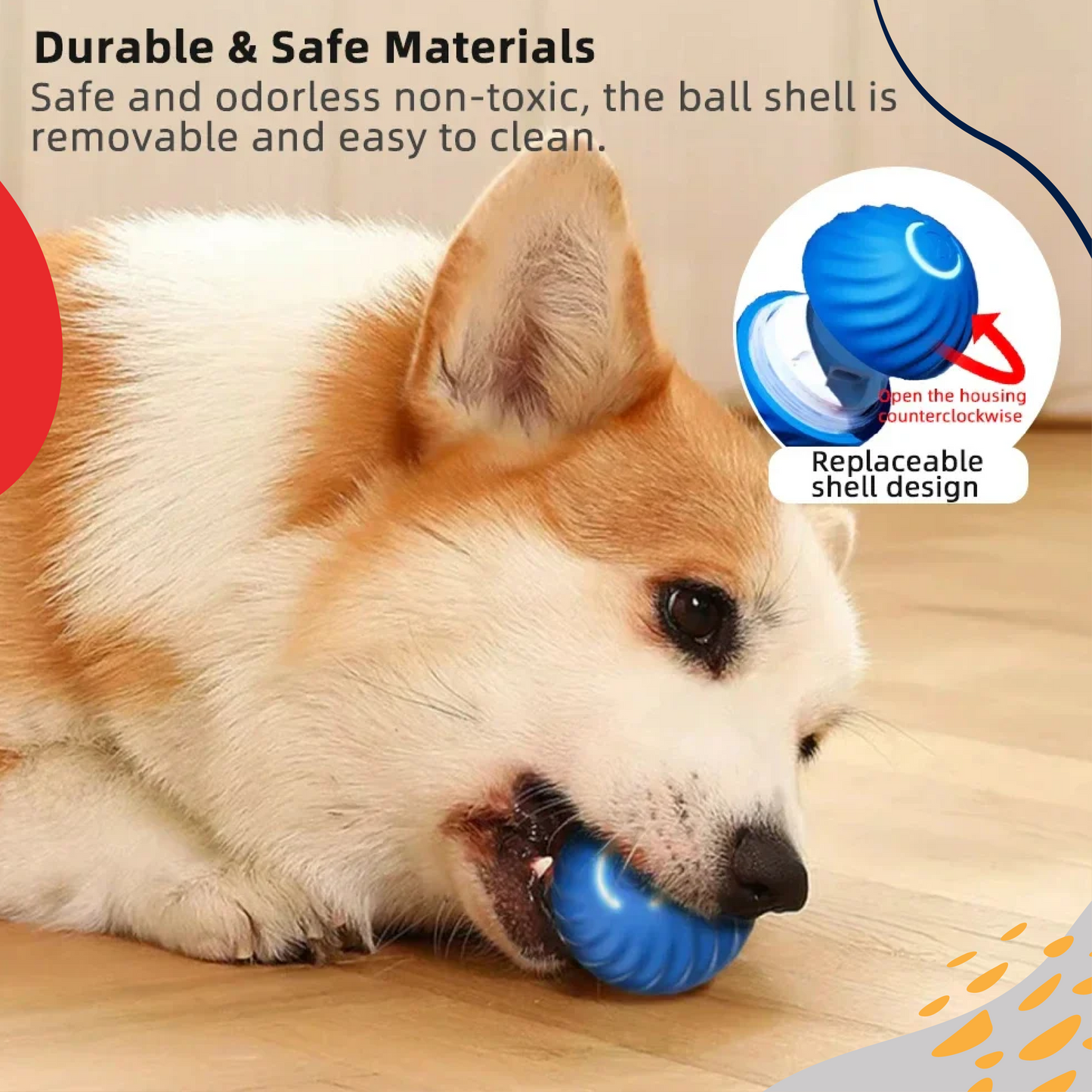 Pet Automatic Rolling Ball - LUMINA