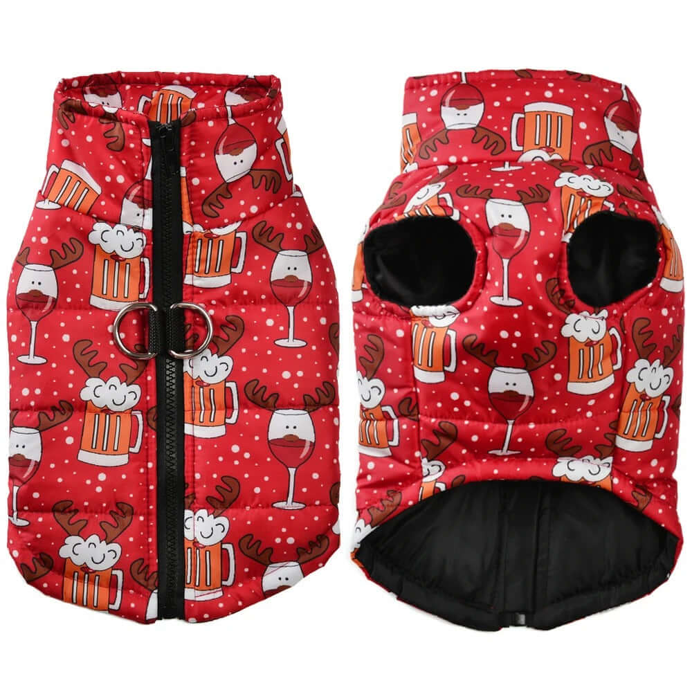 Christmas Dog and Cat Winter Coat - LUMINA