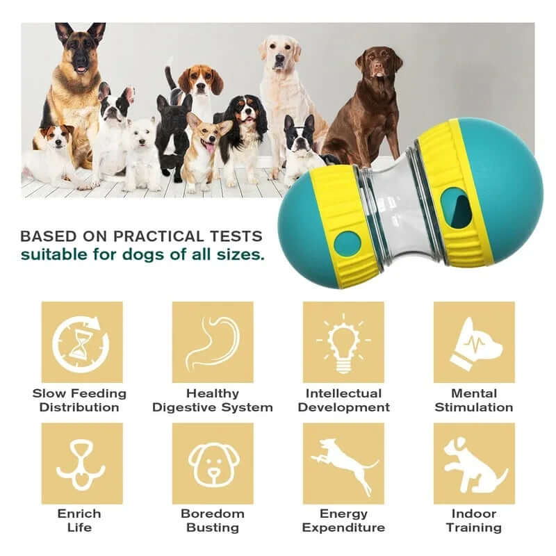 Interactive Treat Dispensing Dog - LUMINA