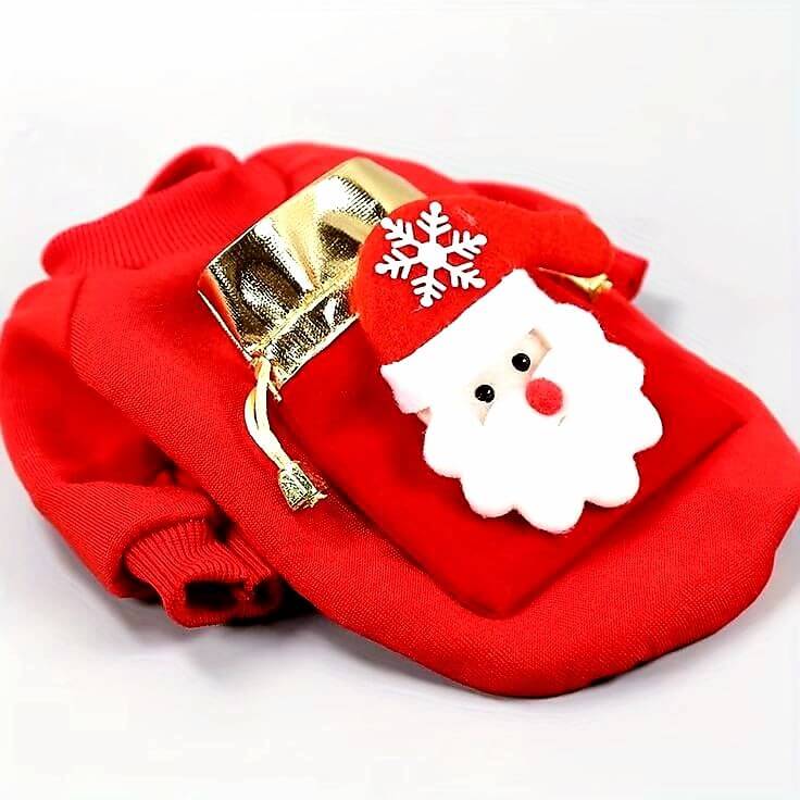 Cozy Christmas Dog Sweater - LUMINA