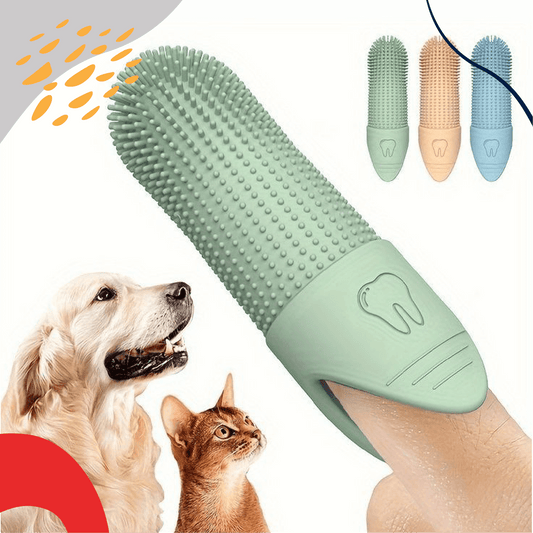 360° Dog Finger Toothbrush - LUMINA