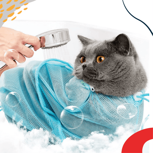 Multi-Purpose Cat Bathing Bag - LUMINA