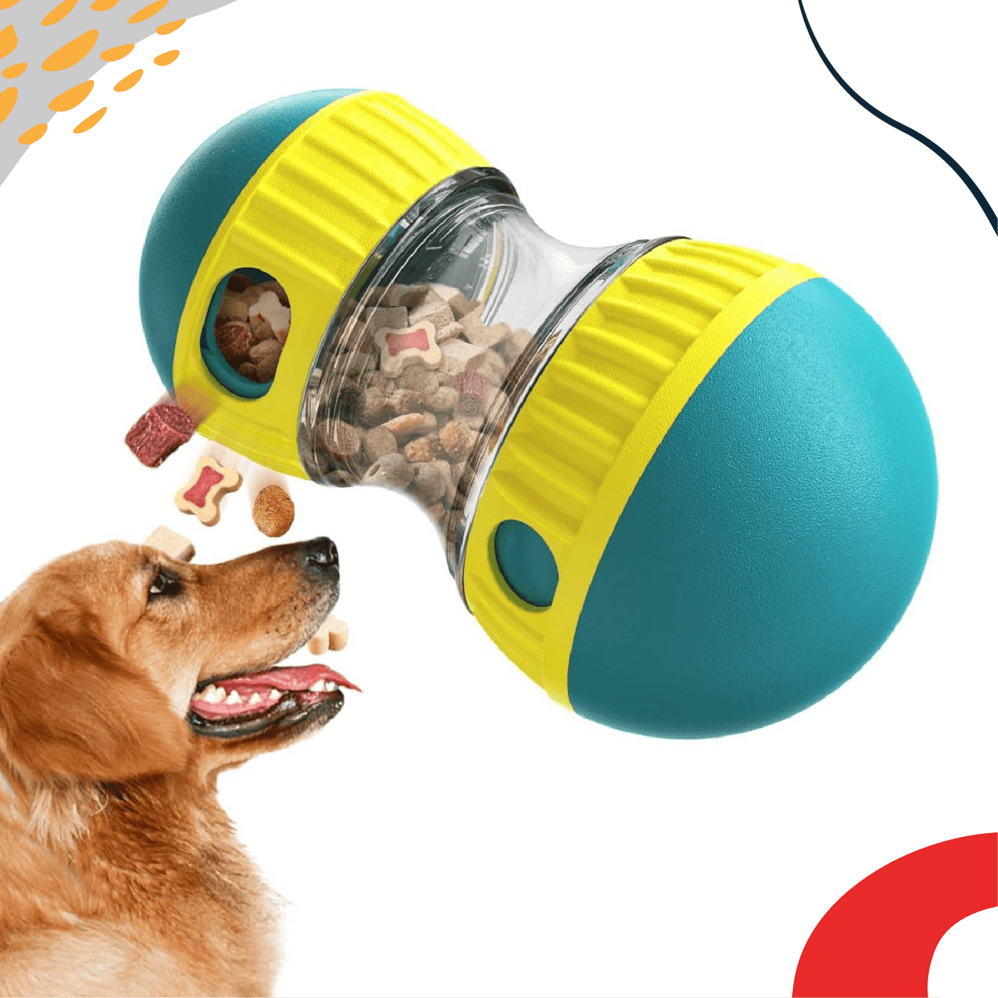 Interactive Treat Dispensing Dog - LUMINA