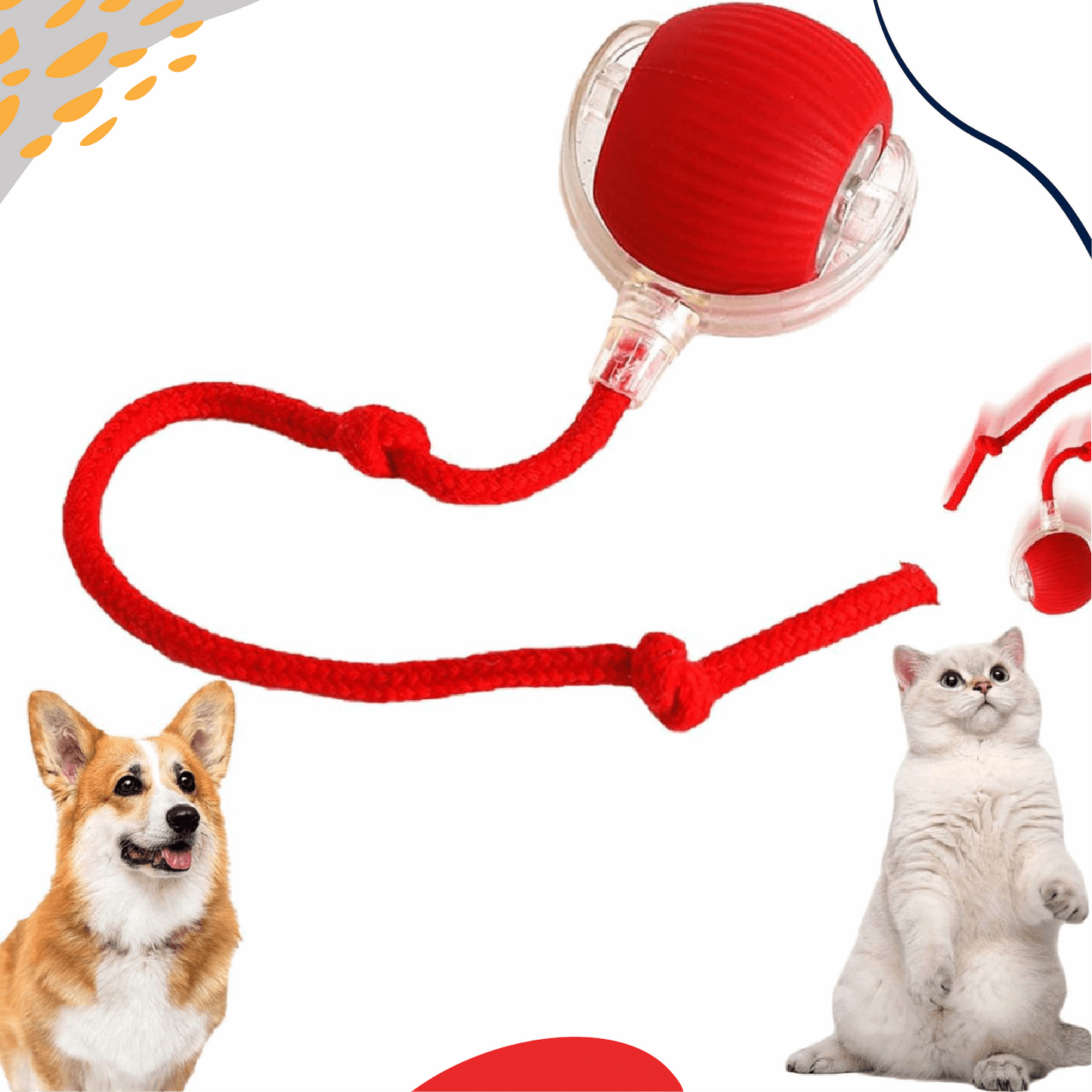 Interactive pet Ball Toy - LUMINA